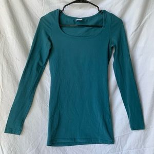 Vero Moda greenish blue top XS